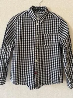 GLOBAL WORK チェック柄長袖シャツ XXL