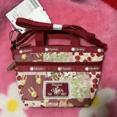 新品タグ付き ピンクハウス×レスポートサック ショルダーバッグ