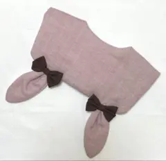 うさぎさんお耳のセーラーカラースタイ　ハンドメイド
