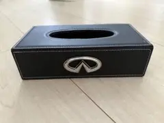 インフィニティ ティッシュボックス 黒