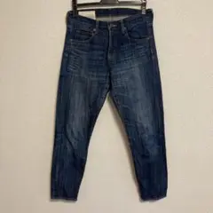 URBAN RESEARCH DOORS ストレートデニム ダークブルー