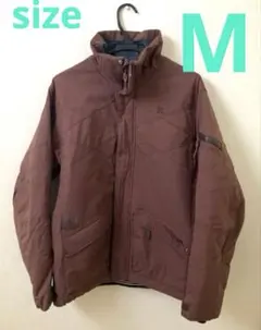 スキーウェア　スノボードウェア　Mサイズ　ブラウン　メンズ　レディース