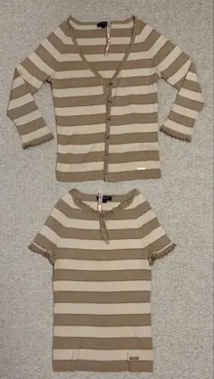 Burberry London バーバリー ロンドン アンサンブル 半袖 七分のサムネイル