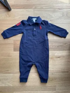 Ralph Lauren ネイビー ロンパース 6M