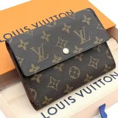 ルイヴィトン モノグラム エテュイ パピエ 三つ折り財布 311