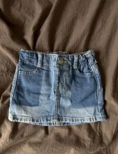 gap . ギャップ . デニムスカート . ミニスカート . 子ども服 .