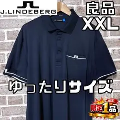 ゆったりサイズ✨】美品 ジェイリンドバーグ メンズ 半袖ポロシャツ XL