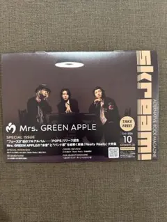 Skream! 特別号 "Mrs. GREEN APPLE SPECIAL 1冊