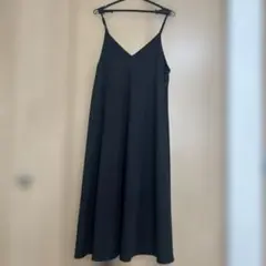 Green Label Relaxing キャミワンピース ブラック