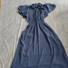 美品☆ゴージGORGE☆リボン付き ロングワンピースのサムネイル