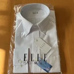【新品】　ELLE 長袖カッターシャツ　40-78 冷やっとクール　白のサムネイル
