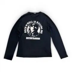 HYSTERIC GLAMOUR サークルバナナガール ロンT【M】