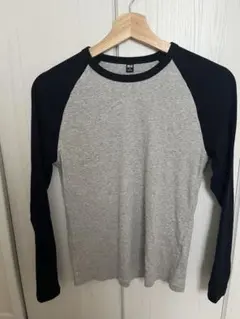 UNIQLO ソフトリブT 長袖　ラグラン