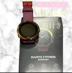 SUUNTO 3 FITNESS バーガンディ