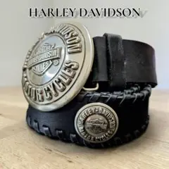 Harley-Davidson ヴィンテージ レザーベルトのサムネイル