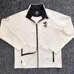 アドミラルゴルフ　ジャケット　ブルゾン　アウター　ゴルフウェア　ホワイト　LL