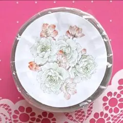 贝壳光 红果凝香 ダイカット加工 6cm×6m 海外マスキングテープ - メルカリ