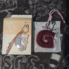 ラブブ PIN FOR LOVE イニシャル チャーム 【G】