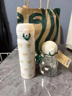 Starbucks スタバ ベアリスタ ボトル ベアステンレスボトル2セット