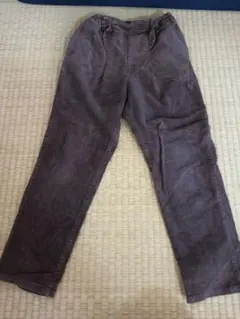 コーデュロイ長ズボン ダークブラウン 100cm~