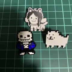 アンダーテール　うざいイヌ　テミー　サンズ　ピンバッジ　ピンズ