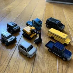 ミニカーセット 8点 各種車両