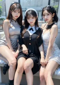 113【AI美女ポスターA4サイズ】超高画質/超高品質/コスプレ