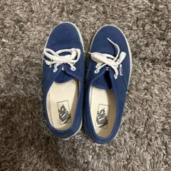VANS コーデュロイ 青 スニーカー