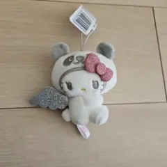 ハローキティ パンダ　天使　 マスコット ぬいぐるみ