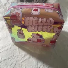 アベイル ハローキティ ピンクポーチ 9×11×7
