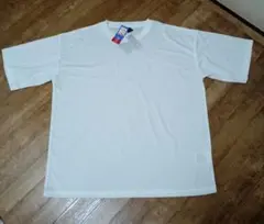 大きいサイズ　しまむら　メンズ白Tシャツ　新品タグ付き