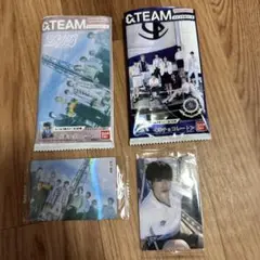 【&TEAM 】ツインウエハース 【青嵐　FUMA】【 レアシール　五月雨】2枚