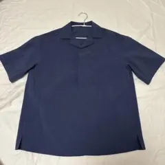 PLSTプレシャスドライオープンカラーシャツ ブルー Sのサムネイル