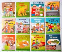 新版Oxford Reading Tree Stage2 の12冊　多読音声付き