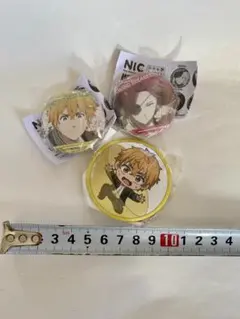 にれくん ウインドブレイカー 缶バッジ3個セット