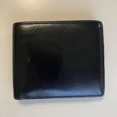 Dakota BLACKLABEL 二つ折り財布 黒 レザーのサムネイル