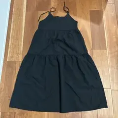 GLOBAL WORK キャミワンピース ブラック M