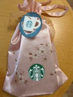 スターバックス ギフトバッグ　トートバッグ ラッピングバッグ　さくら 桜