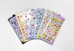 キャラクター立体シール 7枚セット