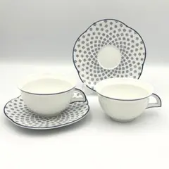 未使用】ジノリ ソルエフルッタ ロイヤルブルー アンティコホワイト 
