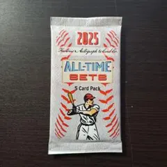 2025 ALL-TIME SETS 5枚入りカードパック