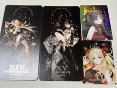 カルナ & アルジュナ FGO STAR影法師 タロットカード缶バッジ2枚 