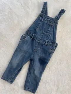 【GAP】デニムオーバーオール 80cm