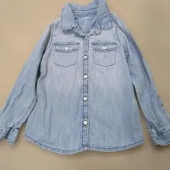 babyGap デニムブルー 長袖シャツ 5歳