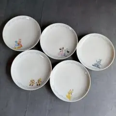 新品 ディズニー 皿 5枚セット アンバサダーホテル ミッキー 未使用