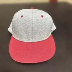 Champion キャップ グレー レッド スナップバック