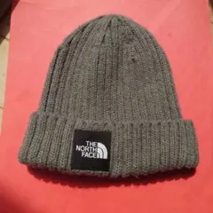 THE NORTH FACE グレー ニット帽 中古品