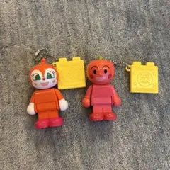 アンパンマン　ブロックラボスイング15 ドキンちゃん　りんごちゃん　セット