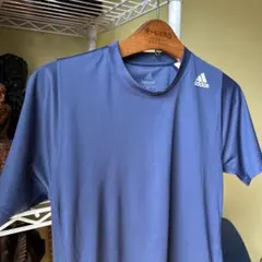 adidas AEROREADY 速乾軽量Tシャツ 紺M