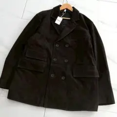 25aw　未使用　CCU　カウヌバック　牛革　ダブル　レザージャケット　ブラウンのサムネイル